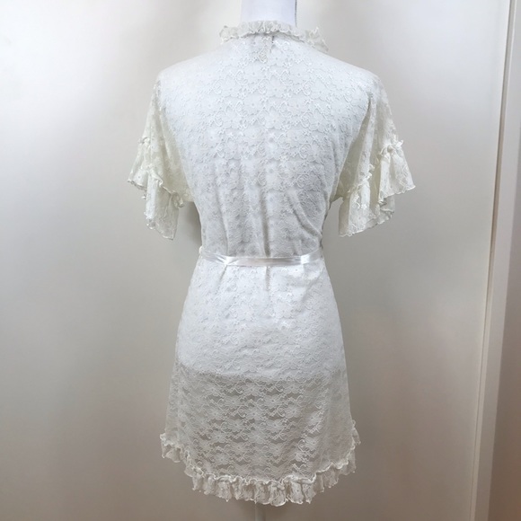 NWOT Retro In Bloom Jonquil Lace Wrap size small - Picture 4 of 9